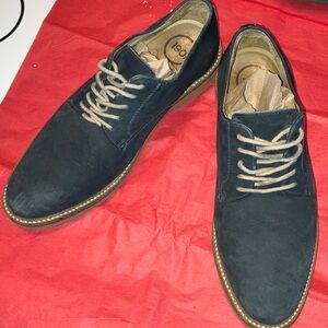 NORDSTROMS 1901 BLUE SUEDE FOR CFORD LOAFERS
